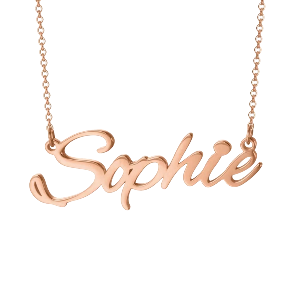 Gnoce Sophie - Personalized Name Tricolor Necklace_2