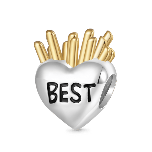 Gnoce Engravable Love French Fries Charm_1