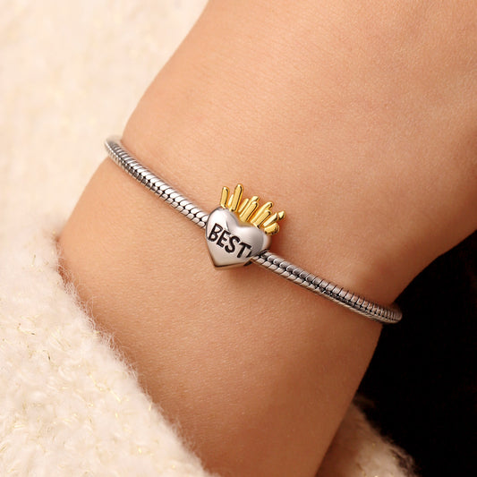 Gnoce Engravable Love French Fries Charm_5