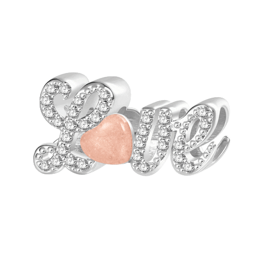 Gnoce Valentine's Day Glow-in-the-Dark Love Birthstone Charm_1