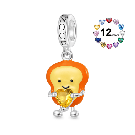 Gnoce Fun Toast Slices Embraces Love Charm_1