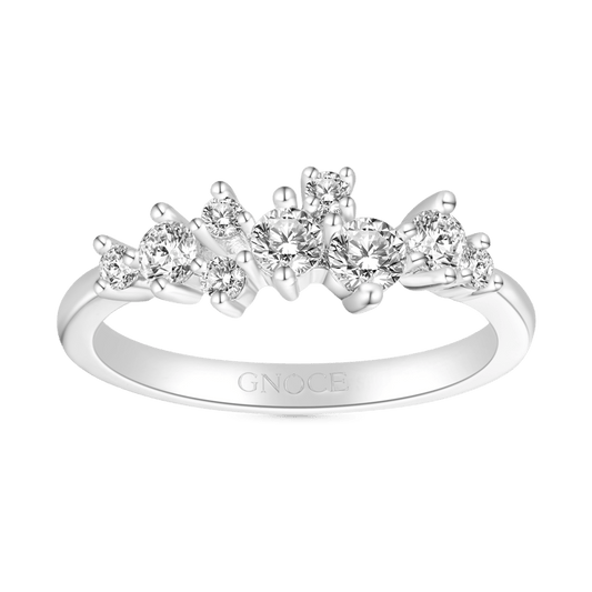 Gnoce Birthstone Diamond Cluster Ring_1