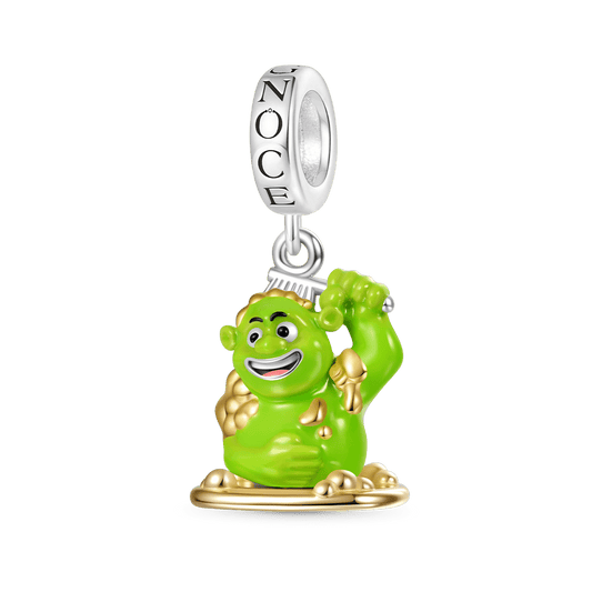 Gnoce Shrek Enjoy Delightful Bath Pendant Dangle Charm_1