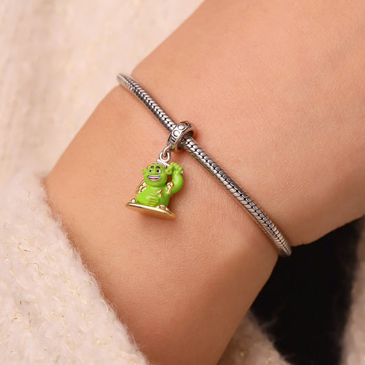 Gnoce Shrek Enjoy Delightful Bath Pendant Dangle Charm_7