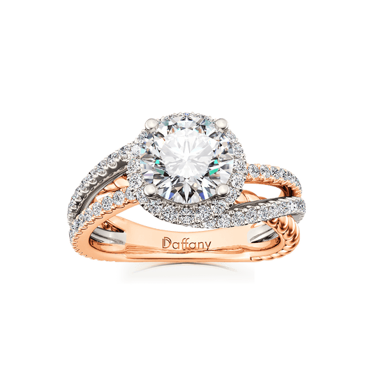 Fancy Round Cut Twisted Rope Crossover Engagement Ring_1