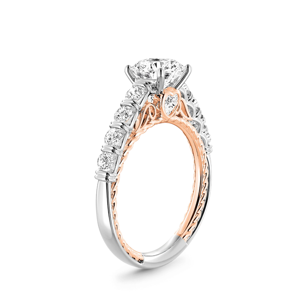 Gnoce Cable Pave Hola Engagement Ring_3