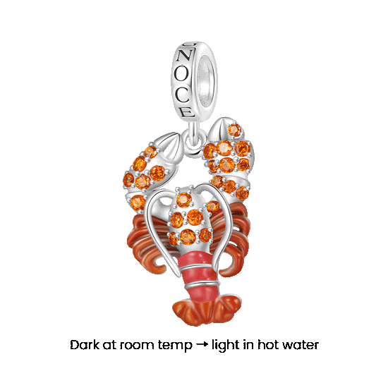 Gnoce Heated Color-changing Delicious Lobster Pendant Dangle Charm_1