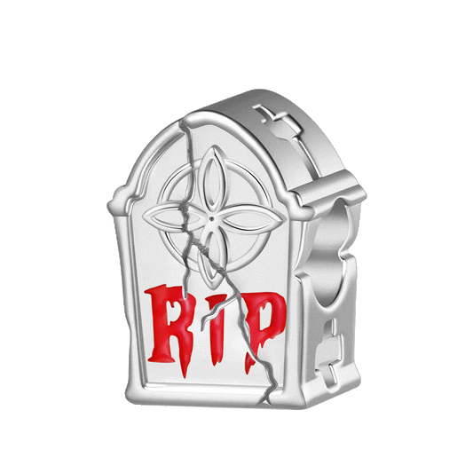 Gnoce Halloween Cracked RIP Tombstone Glow-in-the-Dark Charm_1