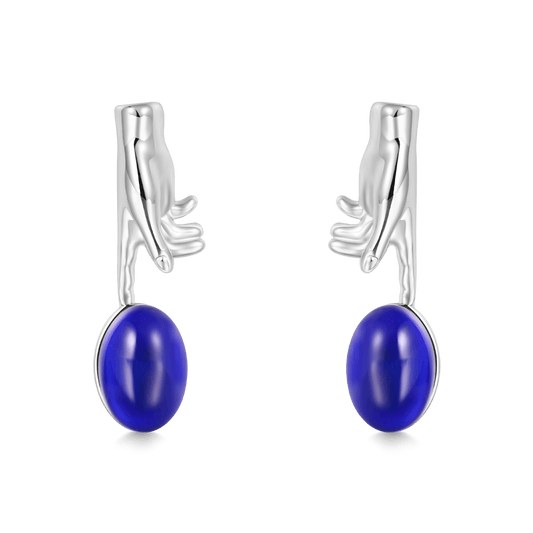 Gnoce Hand of God Mood Stud Earrings_1