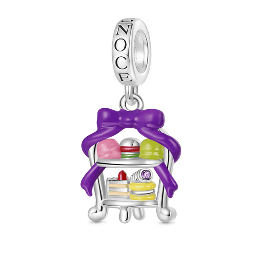 Gnoce Delicate Dessert Stand Pendant Dangle Charm_1