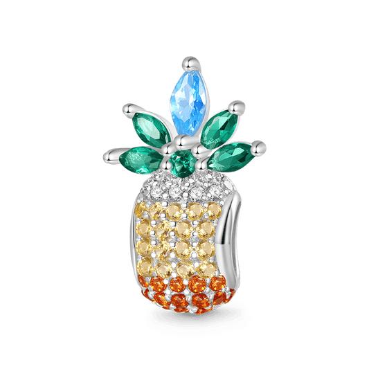 Gnoce Full Diamond Gradient Pineapple Charm_1