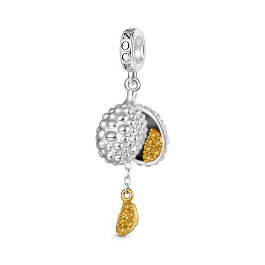 Gnoce King of Fruits Durian Pendant Dangle Charm_1