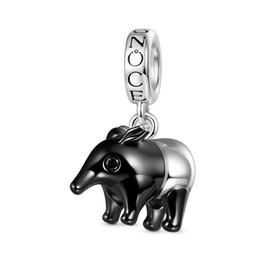 Gnoce Cute Malayan Tapir Pendant Dangle Charm_1