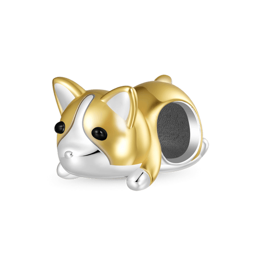 Gnoce Lovely Corgi Dog Charm_1