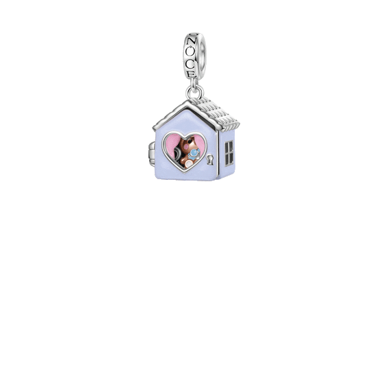 Teddie in a House Pendant_1