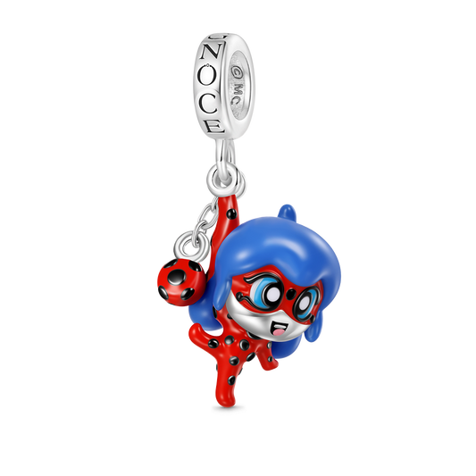 Gnoce Zag Heroez Miraculous - Ladybug Pendant Dangle Charm_1
