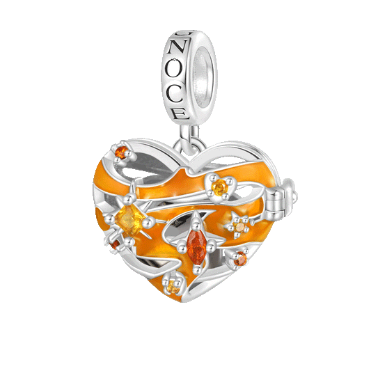 Gnoce Heart Solar System Wireless LED Glow Venus Pendant Dangle Charm_1