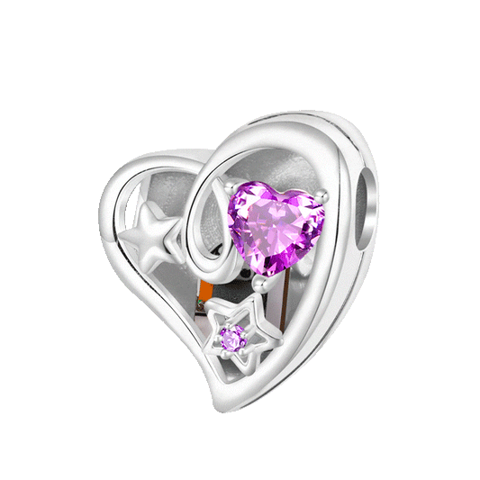 Gnoce Magic Wand Sensor Light-up Wireless Pink Heart Charm_1