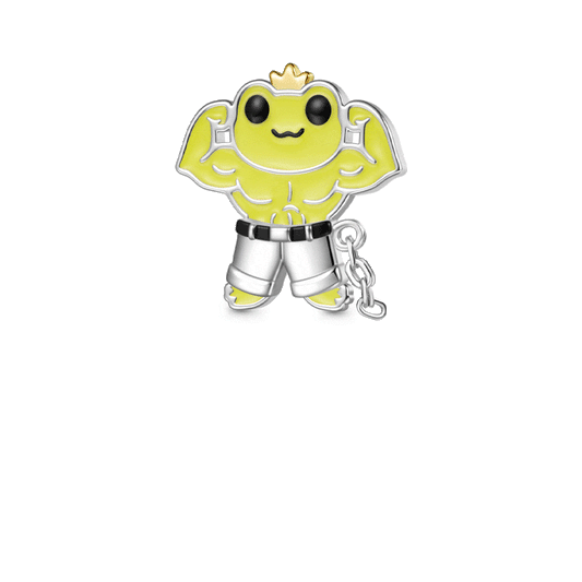 Gnoce Muscular Frog Magnetic Removable Pants Stopper Charm_1