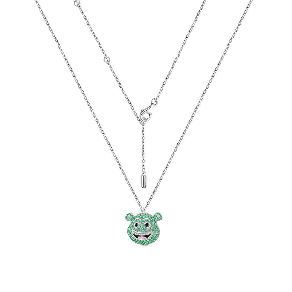 Gnoce Sparkling Shrek Necklace_3