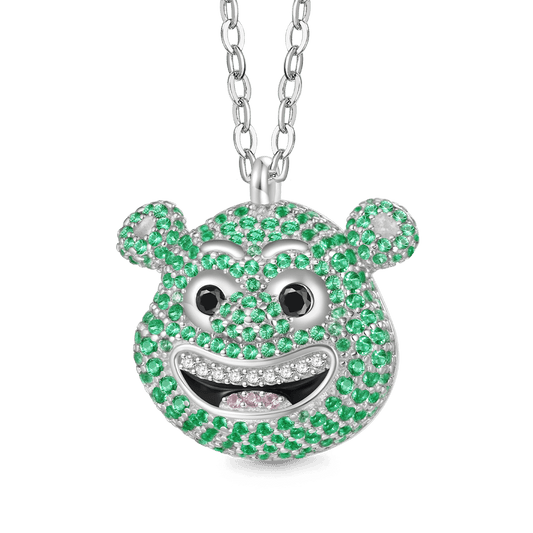 Gnoce Sparkling Shrek Necklace_1
