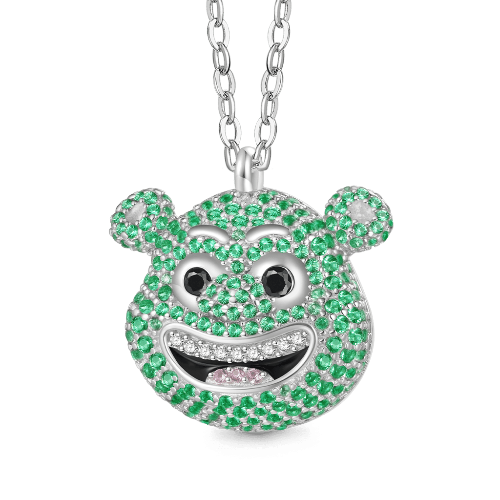 Gnoce Sparkling Shrek Necklace_1