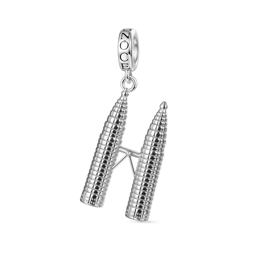 Gnoce City Series - Petronas Twin Towers Pendant Dangle Charm_1