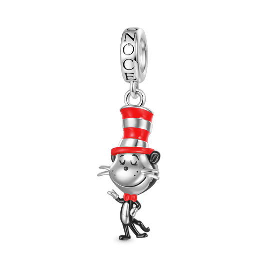 Gnoce The Cat in the Hat Popcat Pendant Dangle Charm_1