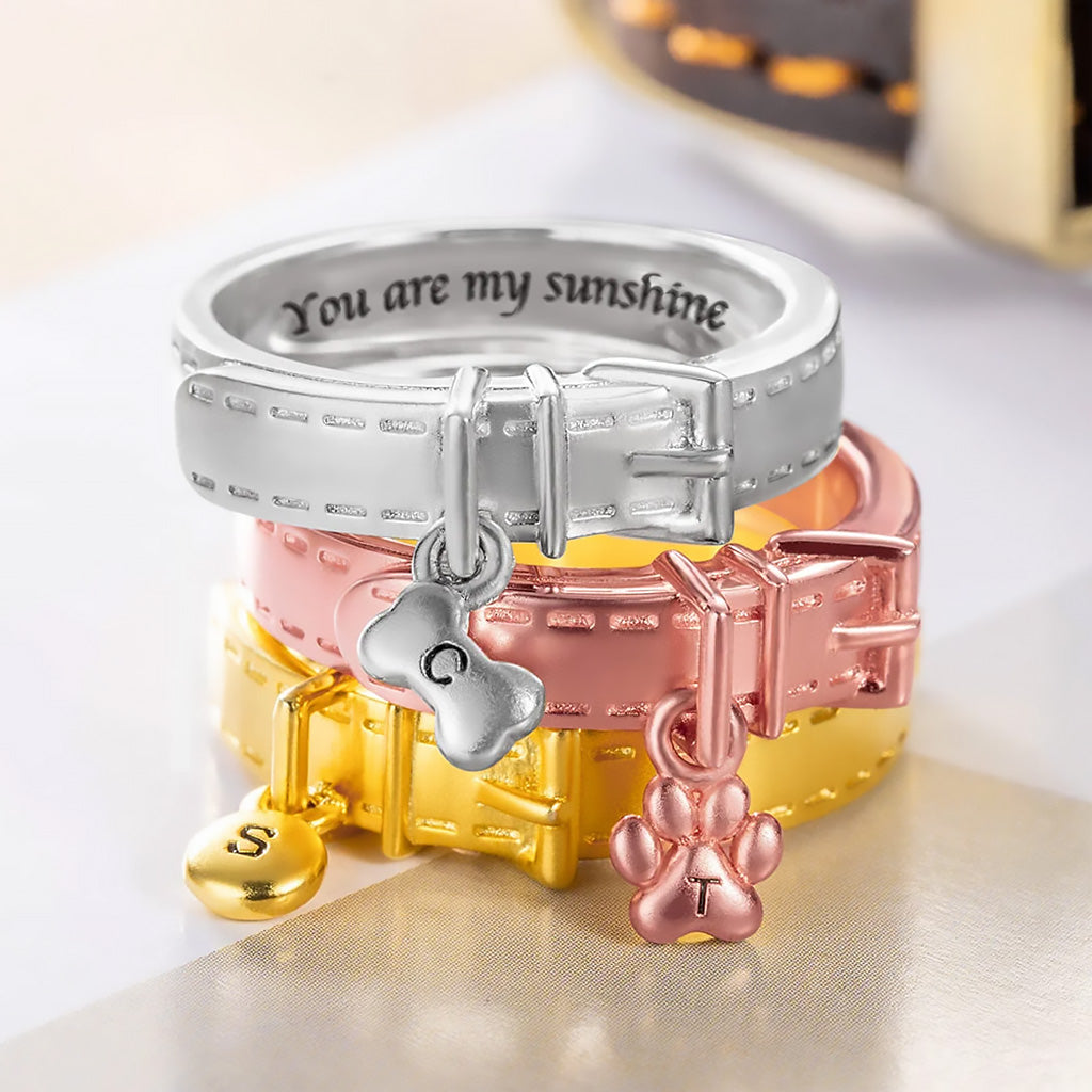 Gnoce Personalized Pet Collar Ring_5