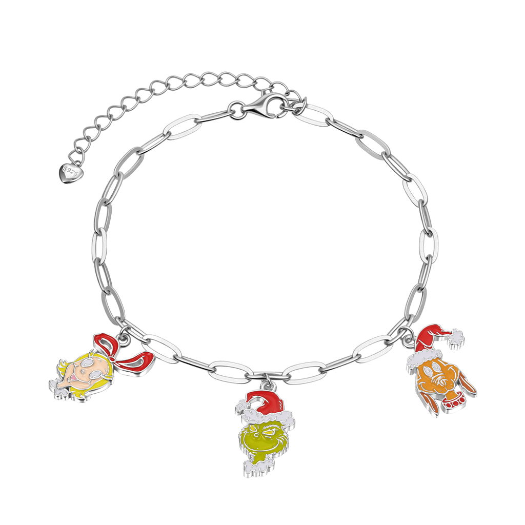 Gnoce Grinch Cindy-Lou & Max Chain Bracelet_1