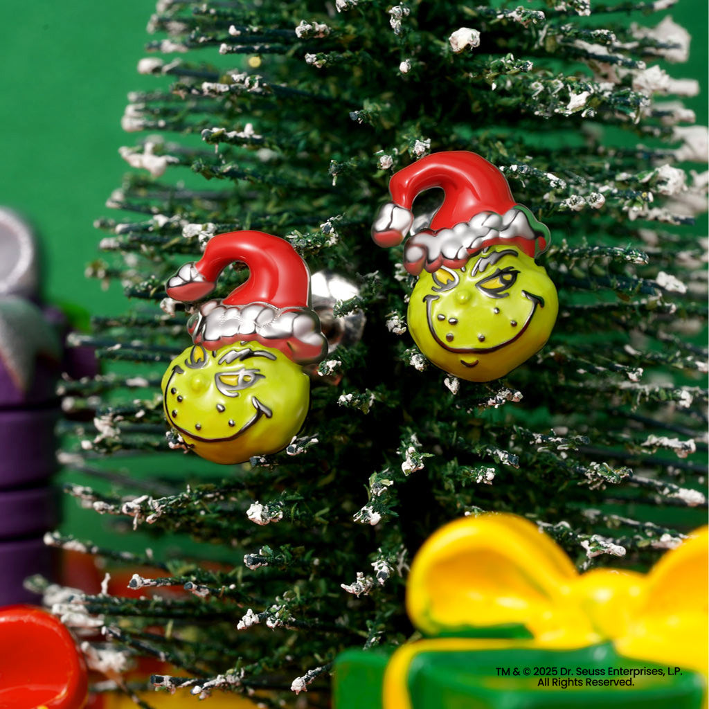 Gnoce Grinch Stud Earrings_4