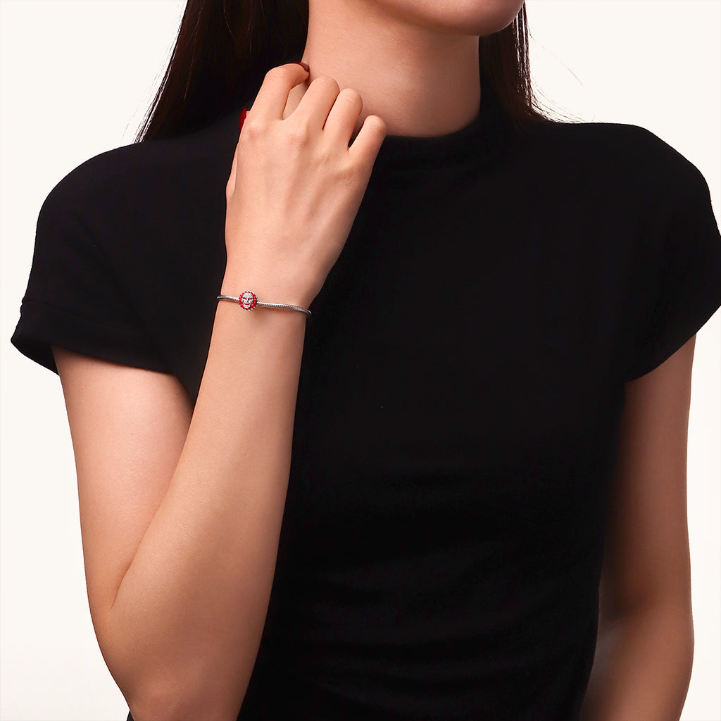 Gnoce Saw Glow-in-the-Dark Rotatable Horror Billy the Puppet Charm_4