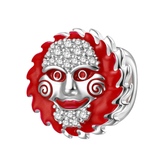 Gnoce Saw Glow-in-the-Dark Rotatable Horror Billy the Puppet Charm_1