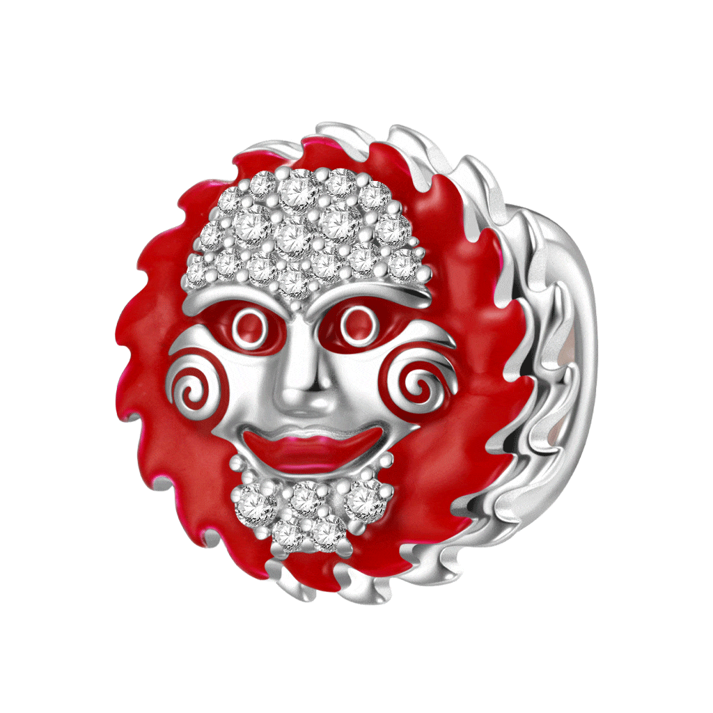 Gnoce Saw Glow-in-the-Dark Rotatable Horror Billy the Puppet Charm_1