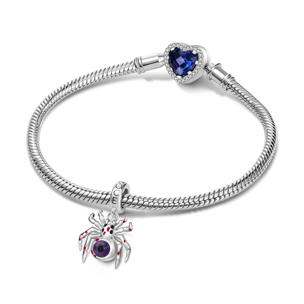 Gnoce Heated Color-changing Spider Pendant Dangle Charm_4