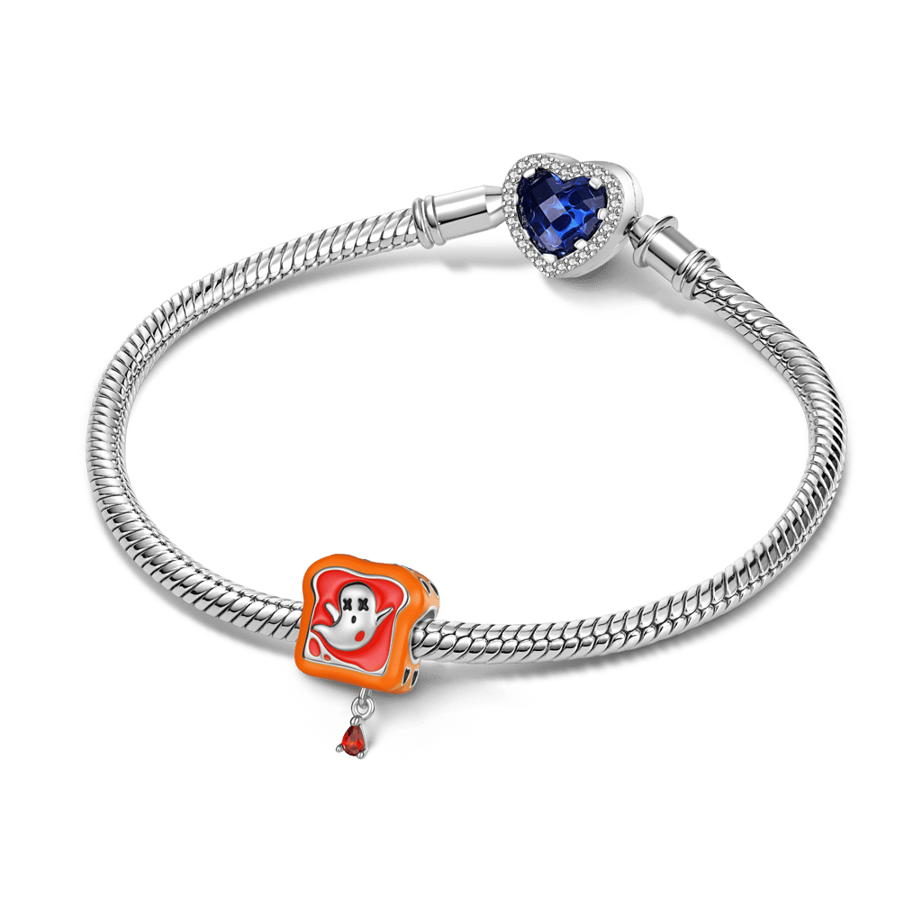 Gnoce Halloween Ghost Toast Glow-in-the-Dark Charm_3