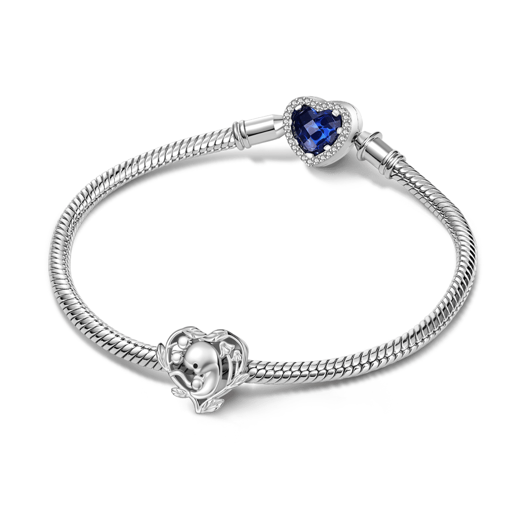 Gnoce Mother's Day Memorial Embryo Engravable Charm_3