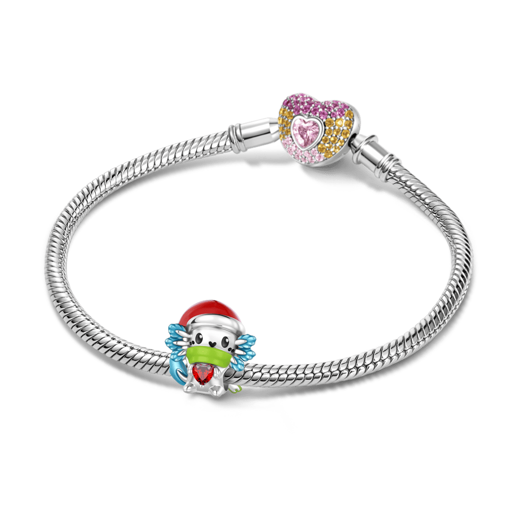 Gnoce Glow-in-the-Dark Christmas Salamander Charm_3