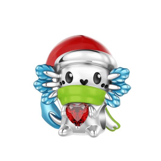 Gnoce Glow-in-the-Dark Christmas Salamander Charm_1