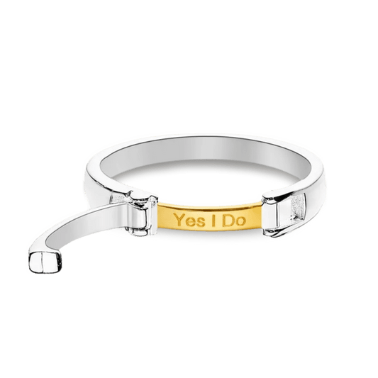 Gnoce Custom Engraved Buckle Women's Ring_1
