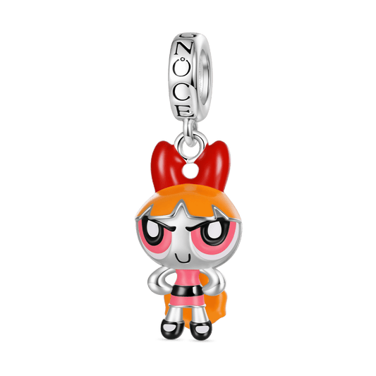 Gnoce The Powerpuff Girls Blossom Pendant Dangle Charm_1