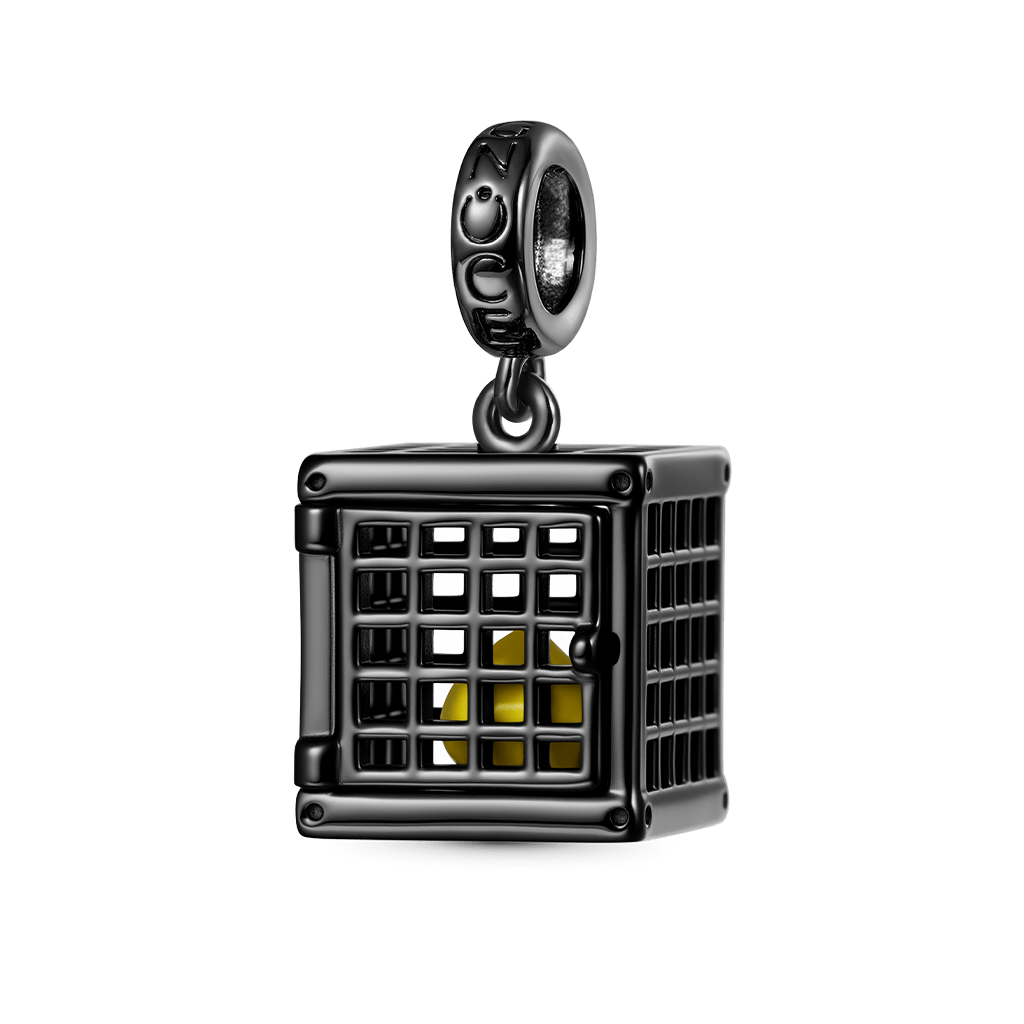 Gnoce Little Nightmares Six in Cage Pendant Dangle Charm_2