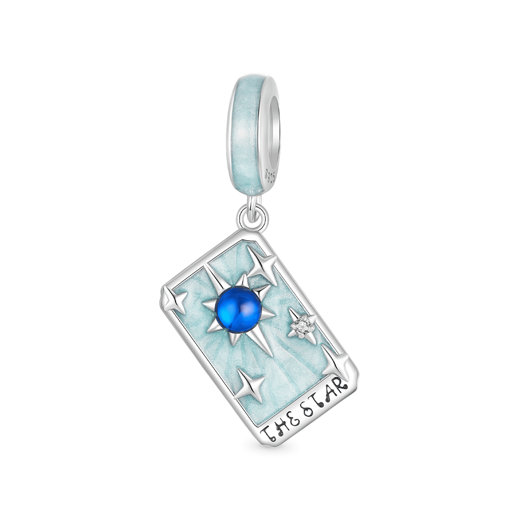 Gnoce The Star Tarot Pendant Dangle Charm_1