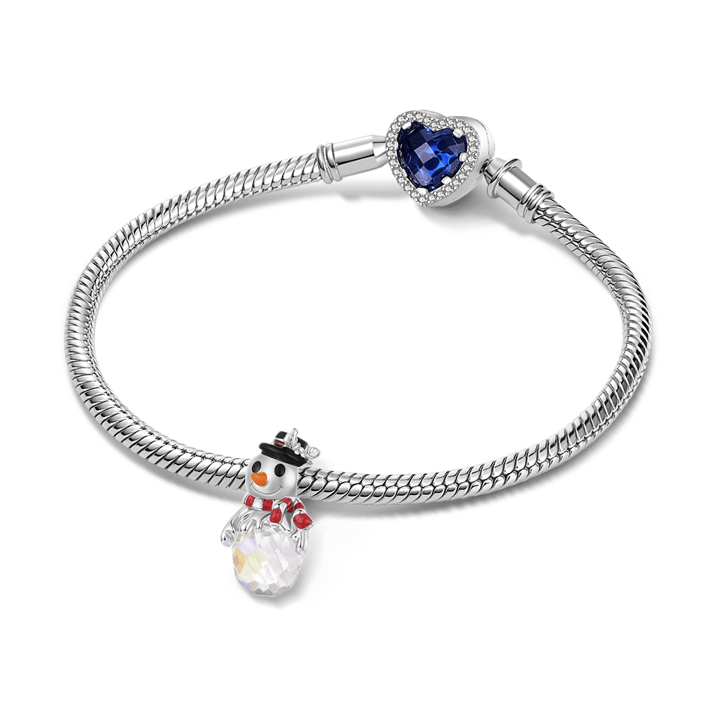 Gnoce Christmas Snowman Globe Charm_3