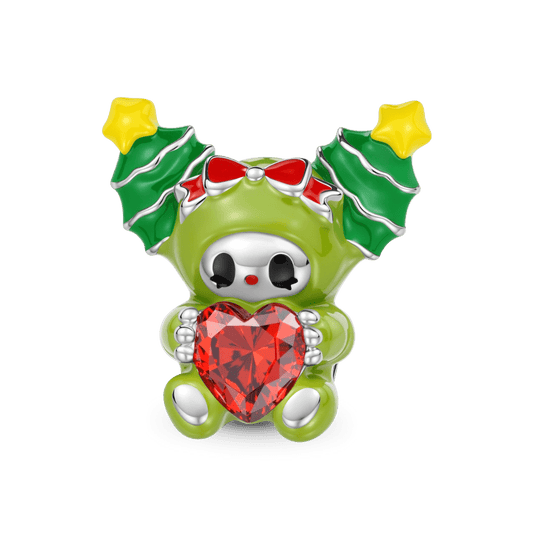 Gnoce Christmas Cute Critter Embrace Love Charm_1