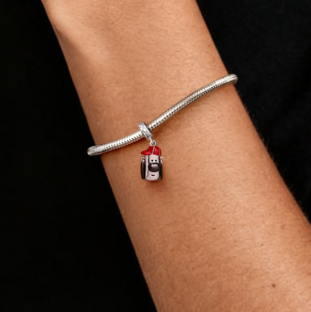 Gnoce Movable Dog Ears Pendant Dangle Charm_2