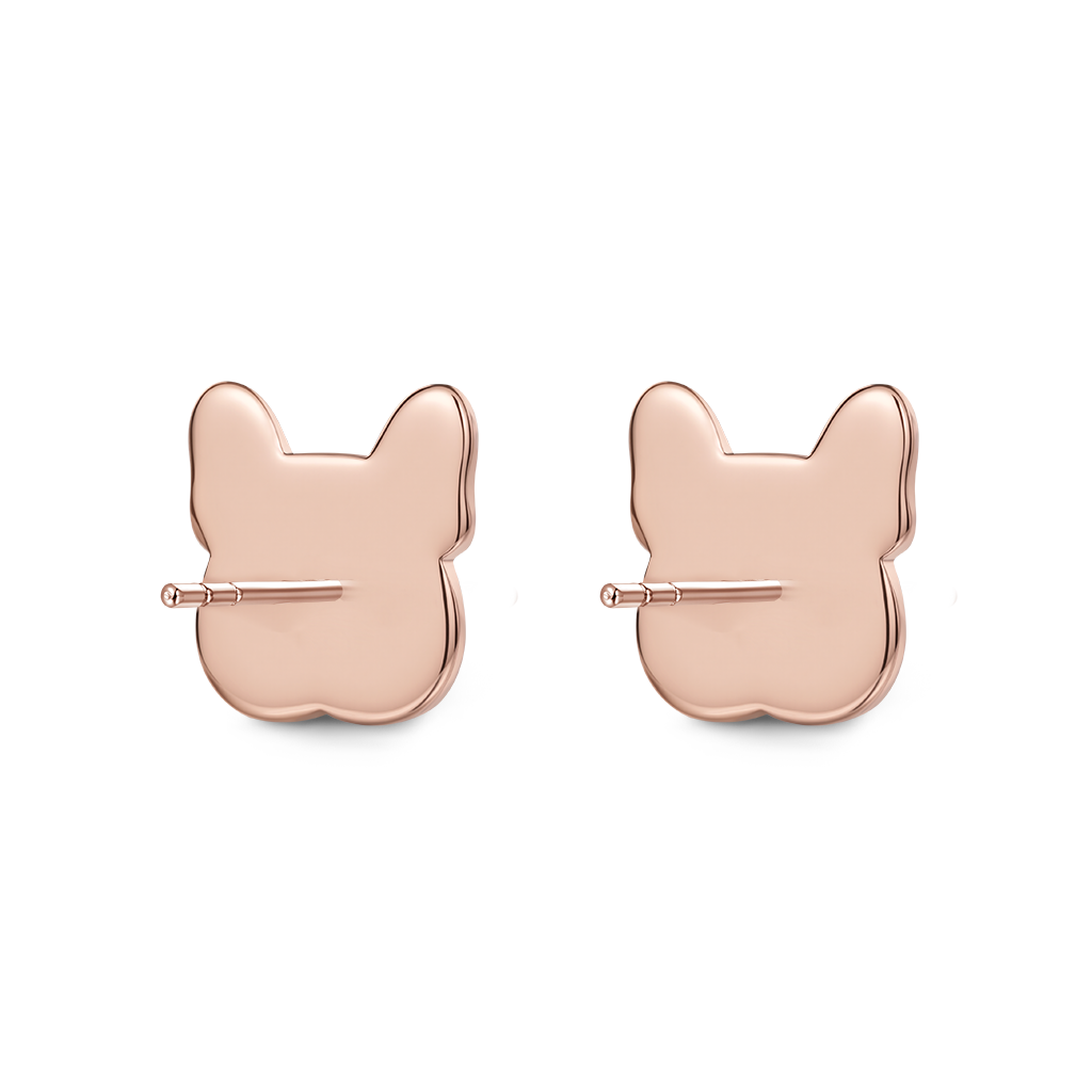Gnoce Bulldog Stud Earrings_4