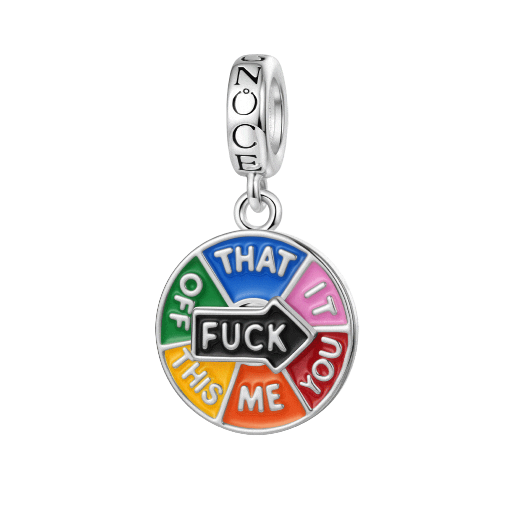 Gnoce Edgy Spinner Wheel Pendant Dangle Charm_1