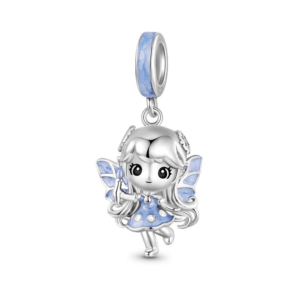 Gnoce Ice & Snow Fairy Pendant Dangle Charm_1