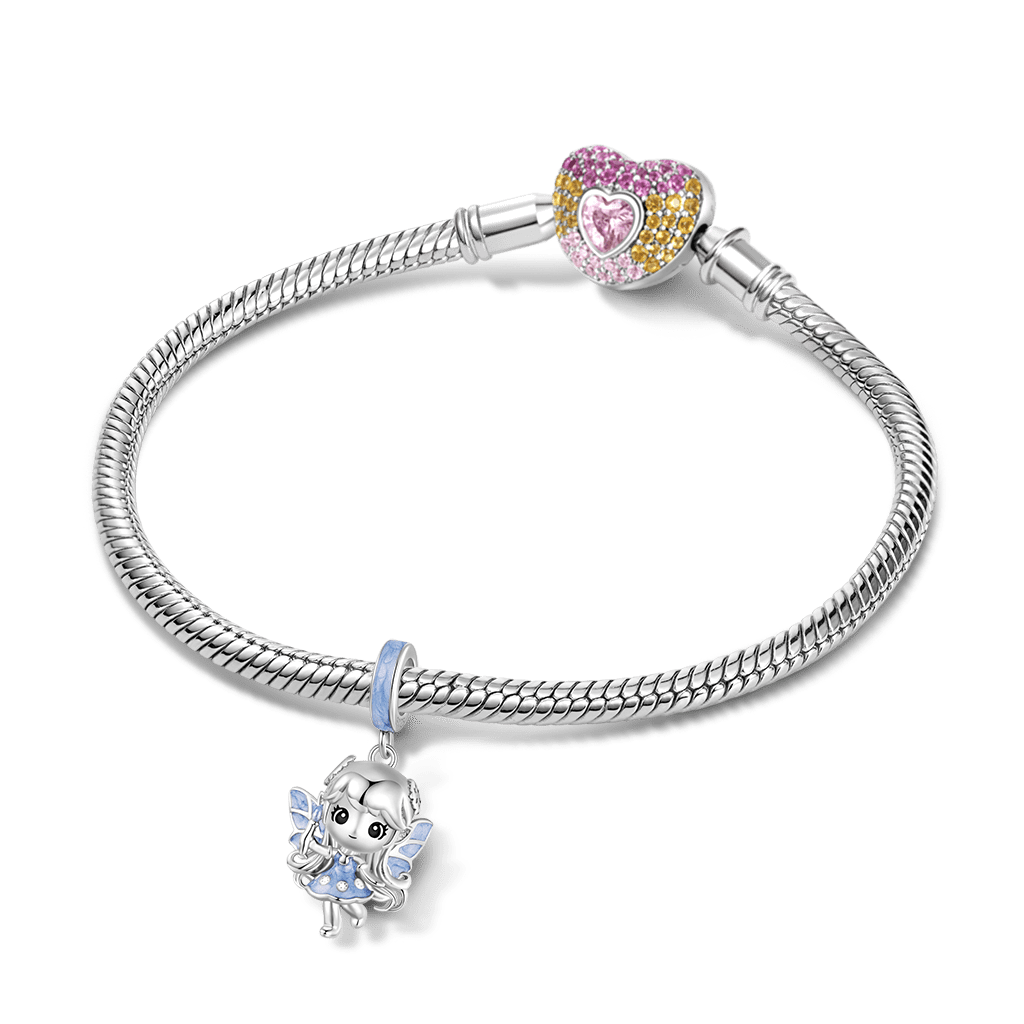 Gnoce Ice & Snow Fairy Pendant Dangle Charm_3